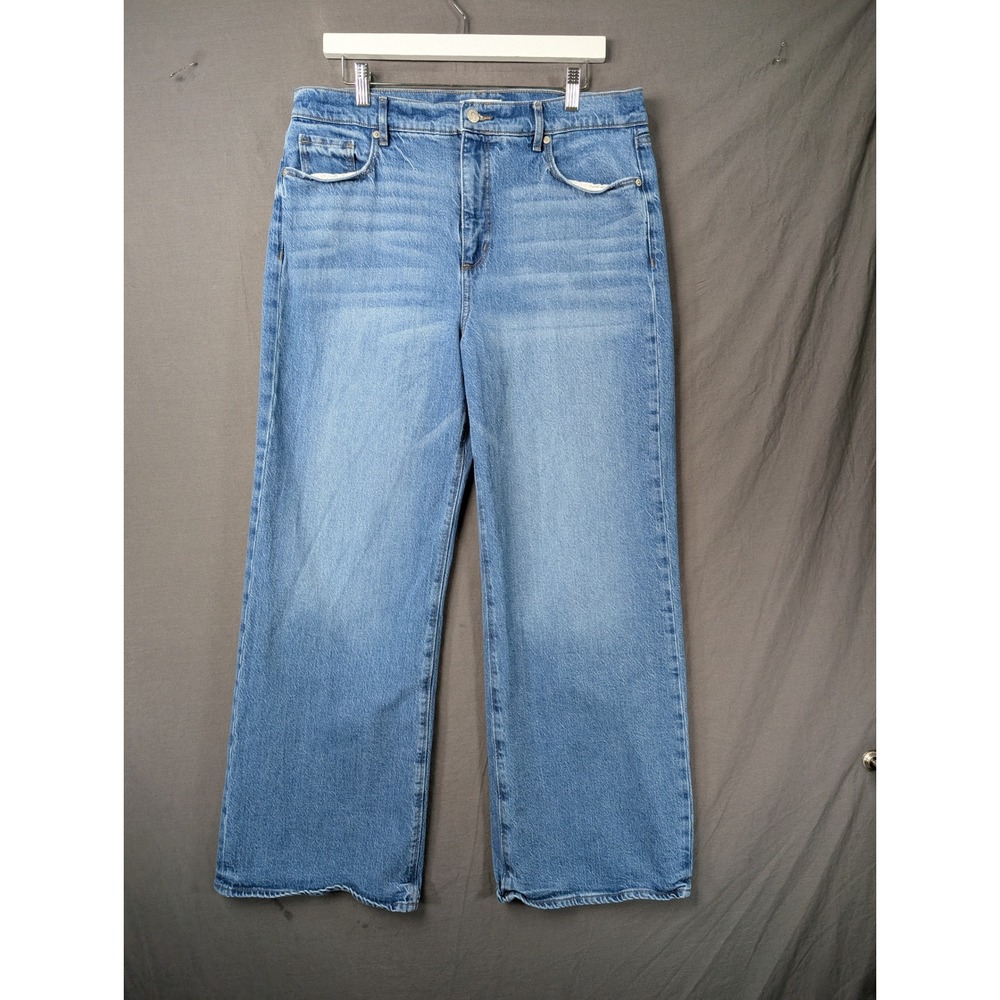 Everlane The Wide Leg Jean Light Blue High Rise Denim Women's Size 31 6358